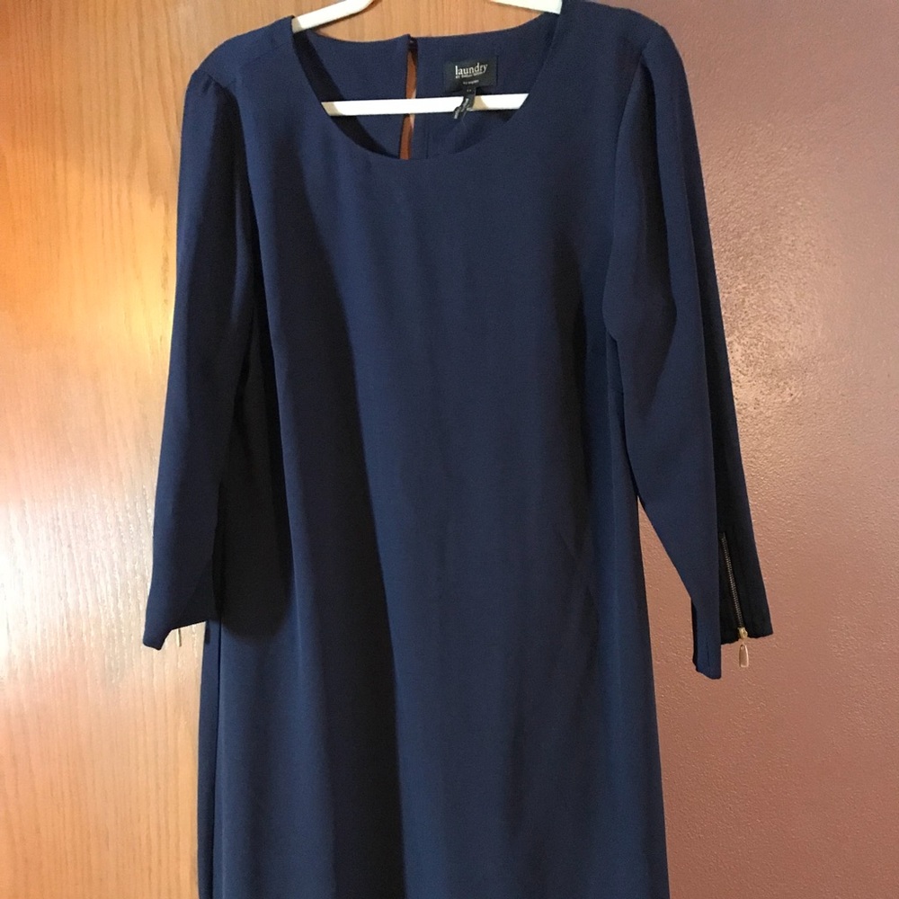 Navy blue dress